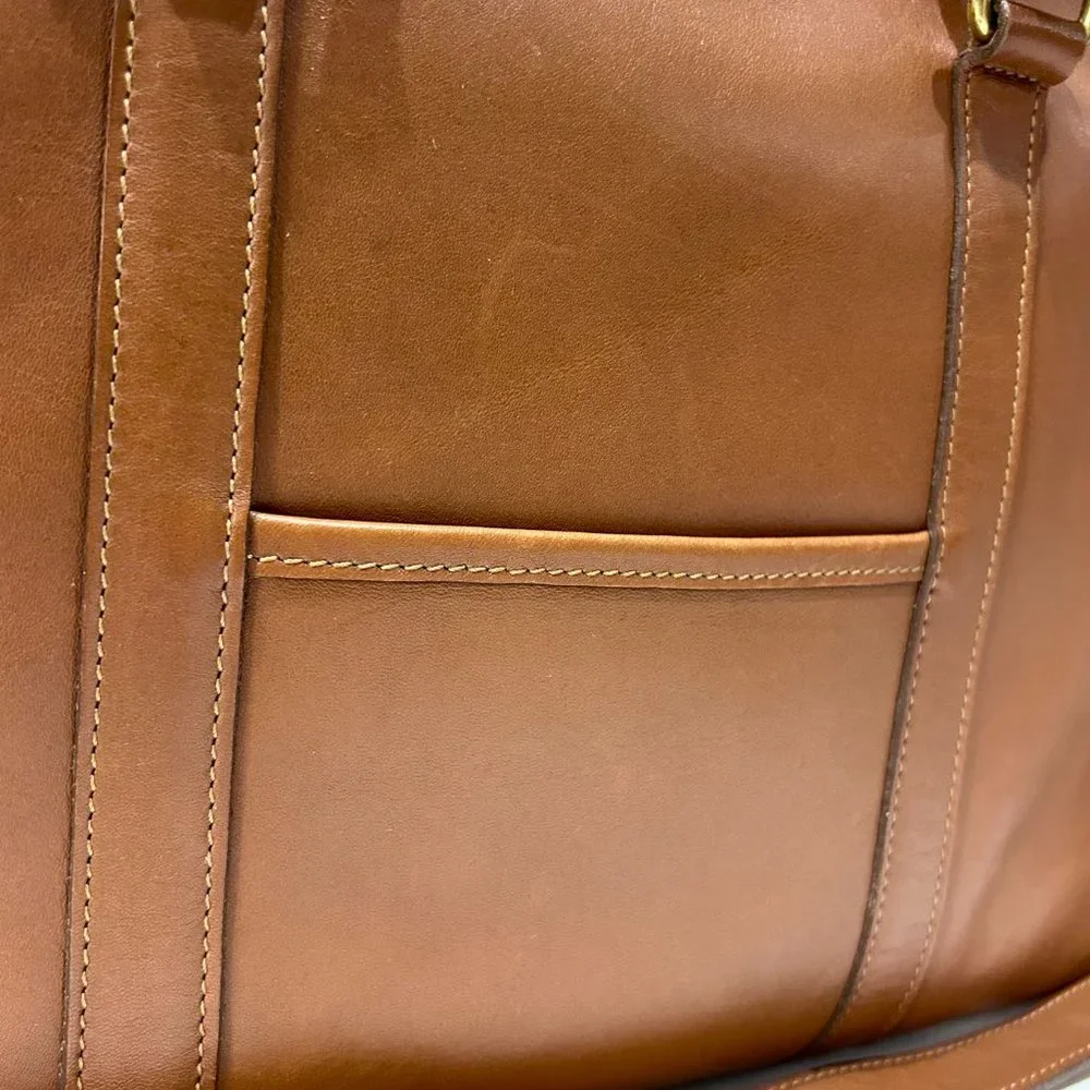 Vintage Ghurka Marley Hodgson Madison No. 105 Leather Briefcase USA 1994